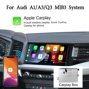 wit-up Air Carplay кутия MMI Carplay кутия за A1 / Q3 / RSQ3 2018-днес Серия MIB3 Надграждане на системата Apple CarPlay Android Auto