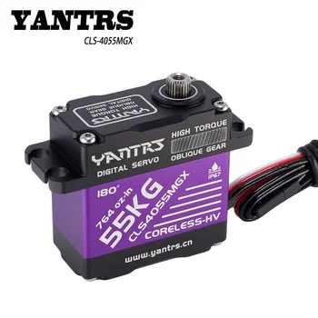 YANTRS стомана наклонена предавка 55KG куха чаша водоустойчив серво голям въртящ момент цифров серво за 1/8 1/10 1/12 робот дистанционно управление кола