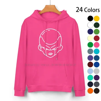 Z ( ) Freeza ( Low Poly Abstract ) Fanart Pure Cotton Hoodie Sweater 24 цвята Абстрактно Dragon Piece Geek Free Ball Pol New Low