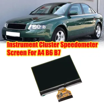 Автомобилен инструментален клъстер скоростомер екран с къса лента конектор LCD дисплей за A4 B6 B7