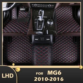 Автомобилни стелки за гаражи Morris MG6 2010 2011 2012 2013 2014 2015 2016 Персонализирани авто подложки за крака килим покритие интериорни аксесоари