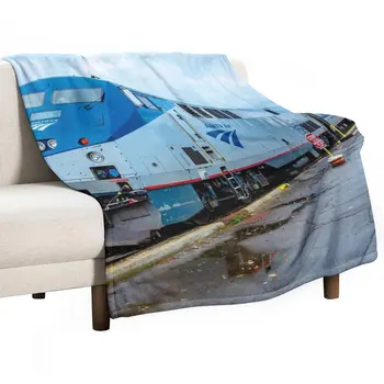 Амтрат Локомотив хвърлят одеяло Рошаво одеяло Декоративни одеяла за легло Обща спалня Основни положения