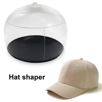 Атрактивна поддръжка на шапки Creative Лесен за съхранение Дълготраен PVC надуваем прозрачен шапка Shaper Cap Stand Износоустойчив