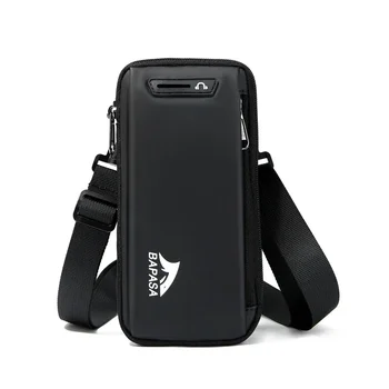 водоустойчив Оксфорд кърпа телефон чанта мъже мобилен телефон чанта рамо чанти за мъж талия телефон торбичка