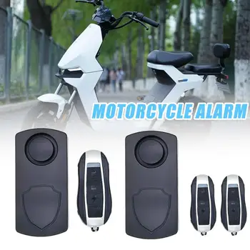 Водоустойчива аларма за велосипеди с дистанционна алармена система за велосипеди със сензор за движение Анти-изгубен предупредителен алармен сензор с дистанционно за велосипед