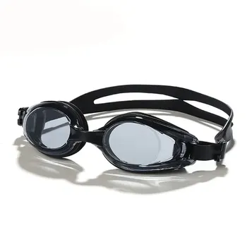 Възрастен HD прозрачни очила за плуване Водоустойчиви Fog-доказателство малка рамка Leakproof чанта Очила за гмуркане
