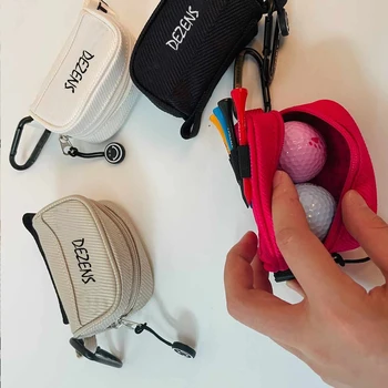 Голф аксесоари за съхранение Малка висяща чанта Малка чанта за топка за голф