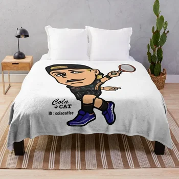 Денис Шаповалов Хвърли одеяло юрган за диван тънко легло модерен общежитие стая Essentials Реколта одеяла