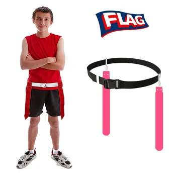 Детски флаг на талията за мач по американски футбол с въздушна катарама ръгби флаг футболен колан за спортно обучение Спортно оборудване на открито