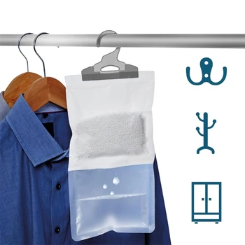 Домакински висящ гардероб десикант Чанта за изсушаване Стая Изсушител Гардероб Чанта за изсушаване Хигроскопична чанта