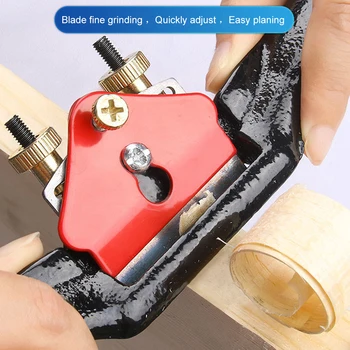 дървообработващ ренде мини ръчен инструмент за почистване на чеплъци подстригване ръчен инструмент регулируема равнина 9 инчов ръчен ренде за дърводелец