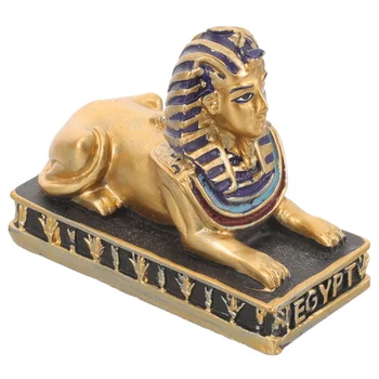 Египетски сфинкс декоративни реколта сфинкс форма статуя египетски бог украшение Бог на Египет статуя египетски бог фигурка