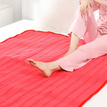 Единично електрическо одеяло Легло Отоплителни одеяла Термична нощна безопасност Висококачествен контролер за превключване Отопляемо одеяло EU UK Plug
