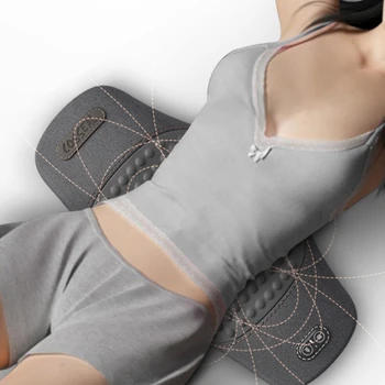 Електрически облекчаване на болката Масажор на талията Устройство за лумбален масаж Надуваем горещ компрес Лумбален гръбначен стълб подкрепа масаж обратно масажор