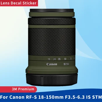 За Canon RF-S 18-150mm F3.5-6.3 IS STM камера обектив кожата против надраскване защитен филм тяло протектор стикер RF18-150 18-150