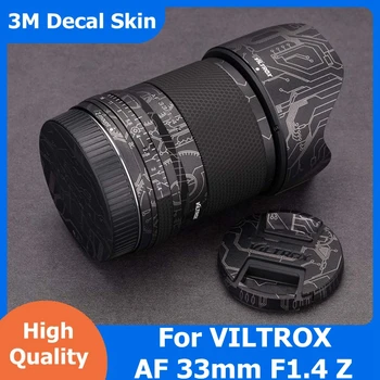 За VILTROX AF 33mm F1.4 Z Decal кожата винил обвивам филм камера обектив тяло защитен стикер протектор палто за Nikon Mount