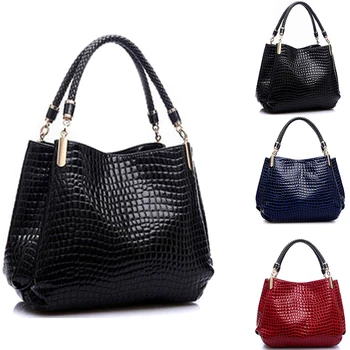 Известни дизайнерски маркови чанти Дамски кожени чанти 2022 Луксозни дамски ръчни чанти Портмоне Чанти за рамо Bolsa крокодил