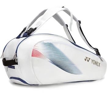 Истински 2021 Yonex бадминтон чанта Олимпийските игри в Токио същия тип професионална спортна раница PU кожа водоустойчив материал