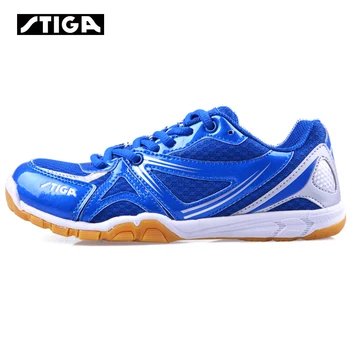 Истински stiga обувки за тенис на маса, спортни обувки, маратонки за мъже и жени удобни дишащи професионални спортни обувки