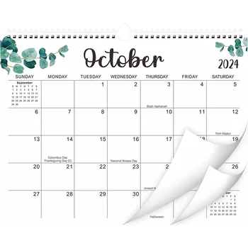 Календар Ежедневно месечно планиране за стена Desktop Office Домакинство Деликатен дом Висящи