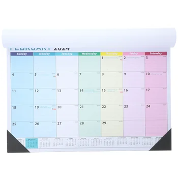 Календар Стена Месечно висящо планиране Юни офис график хартия година академична вертикална планировка бележка бюро дневен ред