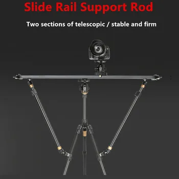 Камера Видео плъзгач Rail Support Rod за плъзгач Dolly Rail Track фотография DSLR камера стабилизатор система статив