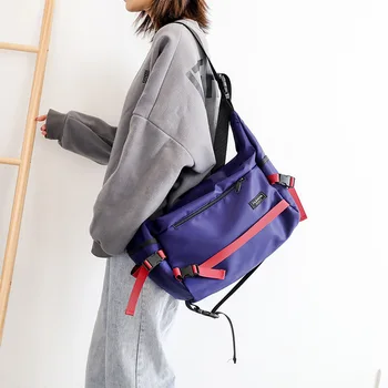 корейска версия на чантата за съобщения Diablo Harajuku функционална чанта за рамо ins tide tooling bag хип-хоп чанта за мъже и жени