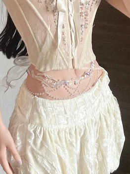 Кристал принцеса талията верига смола русалка корсет сутиен Топ косплей костюм патент защитени