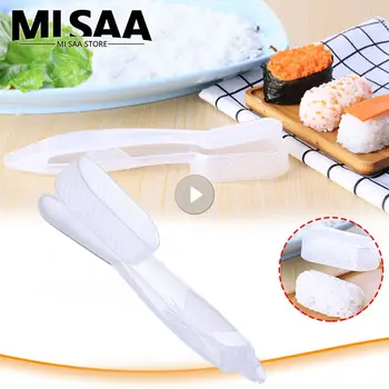Кухня суши вземане мухъл Onigiri обяд суши машина вземане инструменти DIY Бенто ориз топка лесно да се направи суши комплект кухненски приспособления