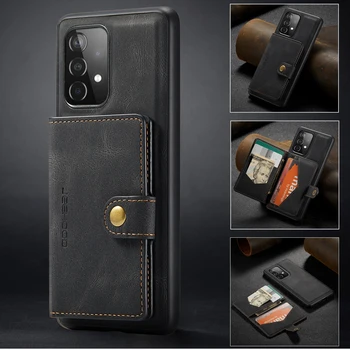Луксозен кожен подвижен калъф за Sony Xperia 1 5 10 III портфейл карта слотове тънък тънък държач стойка телефон чанти капак защита Coque