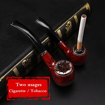 Лула за пушене на смола за тютюнева цигара с двойна употреба Разглобяеми и миещи се аксесоари за пушене Празнични подаръци