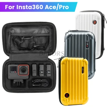 Малък калъф за носене за Insta360 Ace Pro Hard Shell чанта за съхранение Защитна кутия за Insta360 Ace аксесоари за спортни камери