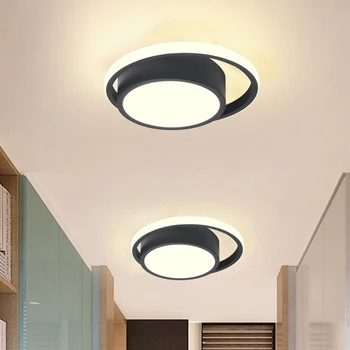 Модерен LED таван полилей вътрешна повърхност монтирани Downlight просто осветление енергоспестяващи защита на очите за дома трапезария