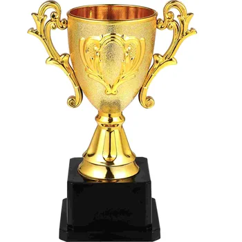 Награда за трофеи Златен пластмасов победител Купи Мини Златна купа Детски награди Подарък Детска награда Играчка Баскетбол