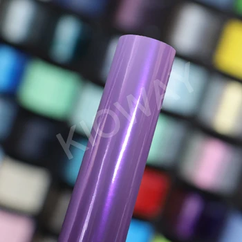 Най-високо качество сладкарски изделия Twin Color Лилаво опаковъчен филм винил обвивка Purple винил Wrap Стикер качество Гаранция 5m / 10m / 18m