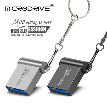 Най-новият USB 3.0 метален pendrive 64GB 128GB 32GB USB стикове високоскоростен супер мини писалка диск USB стик