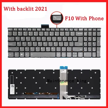 Нова оригинална клавиатура за лаптоп, съвместима за Lenovo ThinkBook 15 G2 G3 ITL 15P IMH ARE 2021