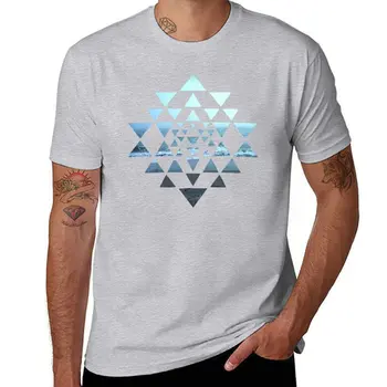 Нова тениска Sri Yantra OceanView аниме дрехи Тениска графична тениска мъжки тренировъчна риза