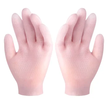 Овлажняващи ръкавици Дамски консумативи за грижа за ръцете Спа Щадящи кожата себс Напукани пети