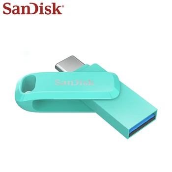 Оригинален SanDisk OTG USB 3.1 и Type-C Pen Drive 64GB 128GB 256GB 512GB USB флаш устройство До 150Mb/s Pendrive за телефон и компютър