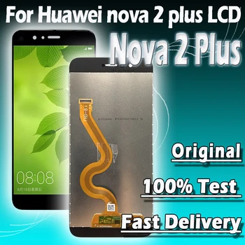 Оригинален за Huawei nova 2 плюс LCD сензорен екран дигитайзер събрание за Huawei nova2 плюс BAC-L23 BAC-L21 DIsplay замяна