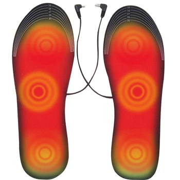 Отопление на краката Warmer Full Foot Fever Електрически отопляеми обувки Pad DIY Адаптивни термо обувки чорап подложка за ски лов риболов