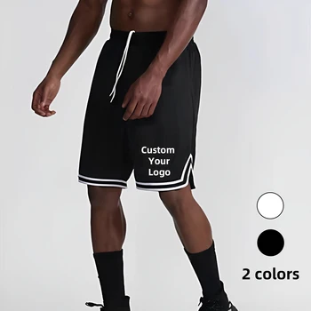 Персонализирайте логото си Къси панталони Лятна мода Спортове на открито Къси мъжки баскетболни шорти Джогър Ежедневни спортни панталони Шорти