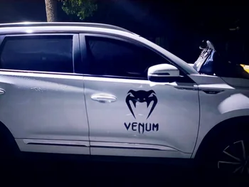 Персонализиран стикер за кола Venom Snake Водоустойчив слънцезащитен крем Vinyl Auto Body Decals Creative Car Door Laptop Motorcycle Accessories