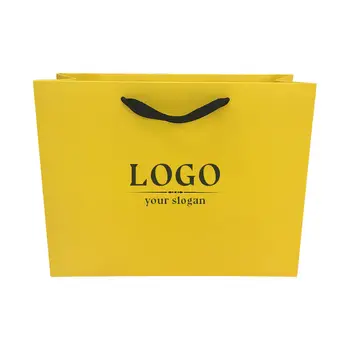 Персонализирани бутикови торбички за опаковане на хартиени торби на едро персонализирани картонени луксозни хартиени торбички за пазаруване със собствено лого
