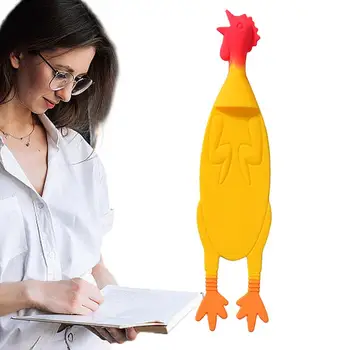 Пиле Bookmark Жълто пиле Отметки Сладки маркери за страници Училищни офиси Домашни пособия Любителите на книги Настояще Четене