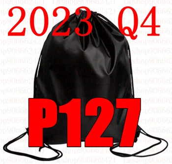Последни 2023 Q4 BP 127 шнур чанта BP127 колан водоустойчива раница обувки дрехи йога бягане фитнес пътуване чанта