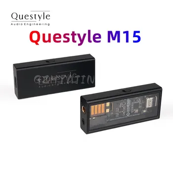 Последни Questyle M15 преносим донгъл DAC / усилвател за слушалки Двойни изходни портове за слушалки (3,5 мм еднокрайни + 4,4 мм балансирани)