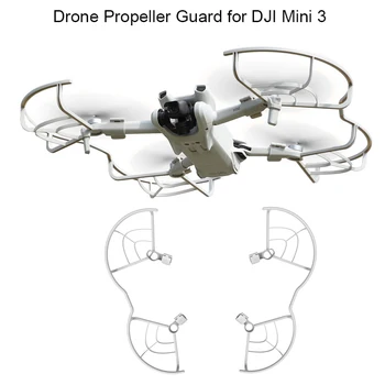 Предпазител на витлото за DJI Mini 3 Drone Подпори за бързо освобождаване Витло Защитен пръстен Клетка Броня Протектор за острието Аксесоар за дрон