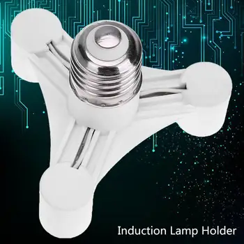Професионален конвертор на лампа за E27 към E14 крушка светлина база конвертиране адаптер за лампа превключвател осветление части